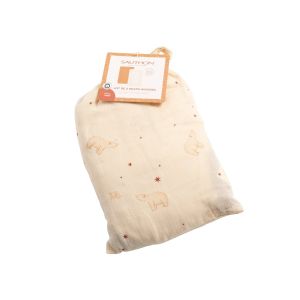 Sauthon Lot de 2 draps housse Orsino BEIGE