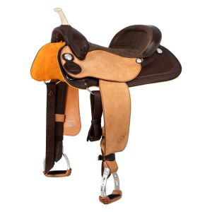 Westwood Selle de western pour cheval Basic Barrel MJ 1-73-22