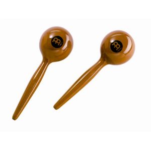 Meinl Maracas traditionnels Bois Coloris ambre naturel (Import Royaume Uni)