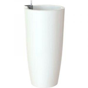 Artevasi Pot santorini auto-arrosage 65cm blanc 33 x 33 x h65 cm - 3,71l