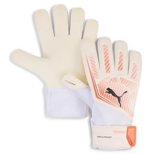 Puma Ultra Play RC, Gants de Gardien de But Garçons White-Glowing Red Black, 8