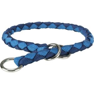 Trixie Collier Chien Cavo, Nylon Robuste, 47&iquest;55 Cm, Bleu Cobalt.