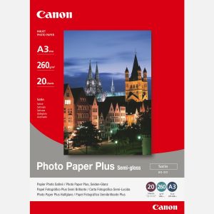 Canon 20 feuilles de papier photo Paper Plus 260g/m² (A3)