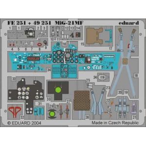 Eduard MAQUETTE MIG 21MF ACADEMY 1/48 FE251