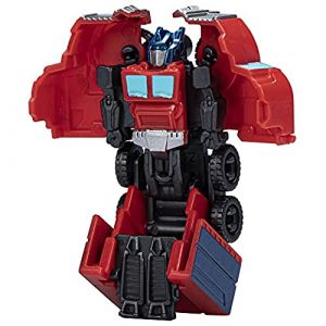 Hasbro Transformers EarthSpark, figurine Tacticon Optimus Prime de 6 cm, jouet robot pour enfants, à partir de 6 ans