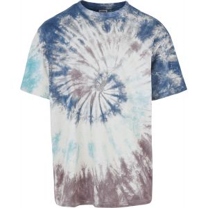 Urban classics T-Shirt Manches courtes de - T-Shirt Oversize Tie-Dye - S à 5XL - pour Homme - blanc cassé