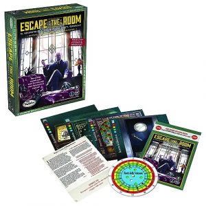 Thinkfun Escape The Room: Le Mystère du Refuge du Dr Gravely, Jeu de Logique de Table pour Adultes, 3-8 Joueurs, Âge 13+ Ans