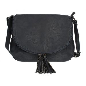 Sac à bandoulière Fermeture Éclair Gallantry Gris foncé