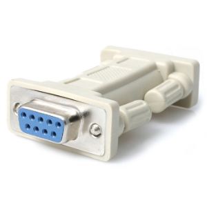 StarTech.com NM9FF- Adaptateur null modem DB9 série RS232 F/F