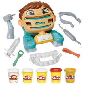 Play-Doh Dr Rigolos Sourires, Coffret de p&acirc;te &agrave; Modeler