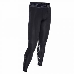 2XU Collants de course Accelerate Compression - Black / Silver - Taille L