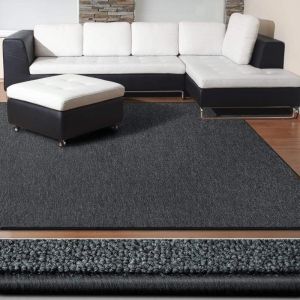 Tapis de Salon London Gris anthracite, 200 x 300 cm