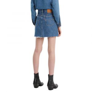 Image de Levi's Jupe courte Denim HR Decon Iconic BF Meet In The Middle - Taille 25(34/36);26(36);27(36/38);28(38);29(38/40);30(40);31(40/42);32(42)