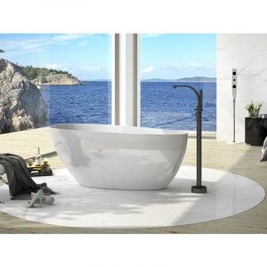 Azura home design Baignoire îlot GOYA 142x62 cm-160x70 cm - Dimensions: 142 x 62 cm