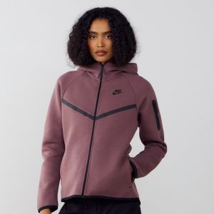 Nike Jacket Zip Tech Fleece Marron