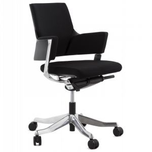 Kokoon Design Fauteuil de bureau RAY BLACK