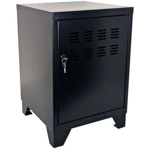 Pierre henry Casier De Rangement En M&eacute;tal Pour Enfants 59 Cm Noir Mat