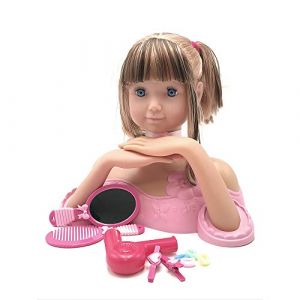 Tachan Cpa toy group trading s.l 772T00402 Buste de poupée avec Set de Coiffure