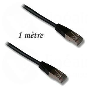 Lineaire PCJ6SZNB - Câble réseau RJ-45 Cat.6a F/FTP 1 m