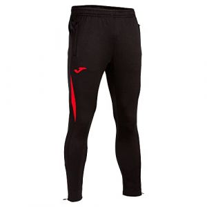 Joma Championship VII Pantalon de Sport, Noir/Rouge, XXXL Homme