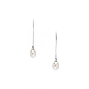 SKAGEN Boucles d'oreilles AGNETHE PEARL SKJ1834040 Acier inoxydable