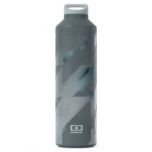 monbento Bouteille Isotherme - Gourde Inox Isotherme 500ml - Garde au Chaud/Froid Jusquà 12h - MB Steel graphic Dimensions