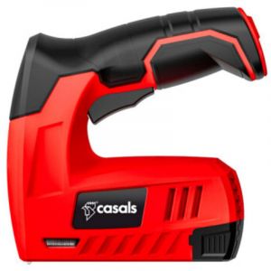 Casals Agrafeuse cloueuse sans fil - 4V - Charge USB - 200 clous et 200 agrafes