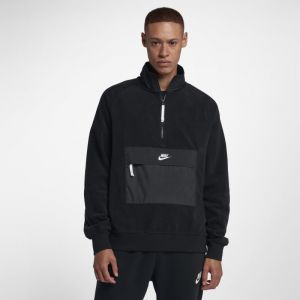 Image de Nike Haut à demi-zip Sportswear pour Homme - Noir - Taille S