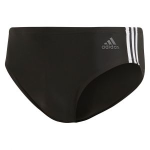 Adidas Maillots de bain Slip de natation Fitness 3-Stripes Noir - Taille UK 26,UK 28,UK 30,UK 32,UK 38,UK 40,UK 42