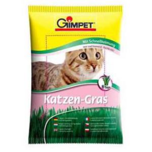 GimPet Herbe en sac pour chats 100 g