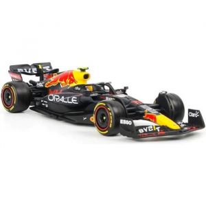 Bburago Modèle Die Cast Compatible Red Bull RB18 2022 Max Verstappen n° 1 - Échelle 1/43 Longueur 12 cm