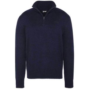 Schott NYC Homme Pllance2 Pull Sweater, Navy, XXL EU