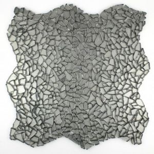 Image de Osmose - Carrelage verre mosaïque pour salle de bain, piscine, hammam (30 x 30 cm)