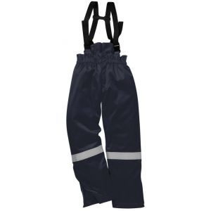 Portwest Cotte à bretelles Ignifugé Matelassée Hiver antistatique Orange M