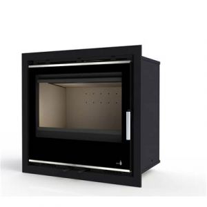 Image de Termofoc INSERT,pack PORTIMAO-C-595-S, ventilation,cadre 4 côtés acier, 6.5Kw, rendement 79%