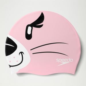 Speedo LTS Character Cap, rose One Size Bonnets de bain