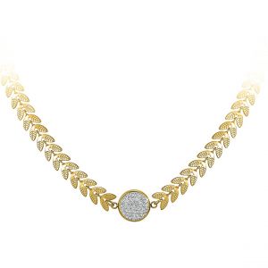 Collier Femme So Charm - B2463-DORE - Collier Mode Dor&eacute;