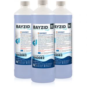 Höfer Chemie 3 x 1 l Produit d'hivernage Piscine à Effet détartrant, algicide et Anti-moisissures