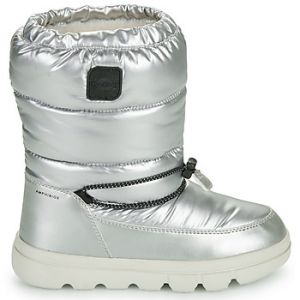Geox Bottes neige enfant J WILLABOOM GIRL B A Argenté - Taille 33,34