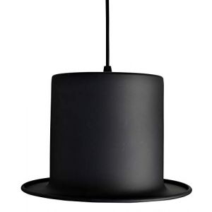 United Entertainment Top Hat Hanging Lamp Feuille d'r noir