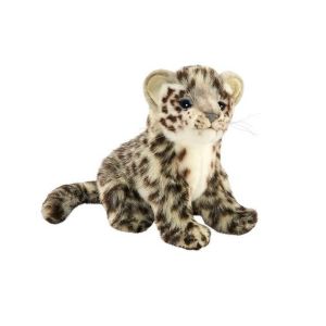 Anima Léopard des Neiges Bébé Assis 20cm 6356
