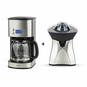 H.Koenig AGR60 + MG30 PRESSE AGRUMES ET CAFETIÈRE 1,8L PROGRAMMABLE
