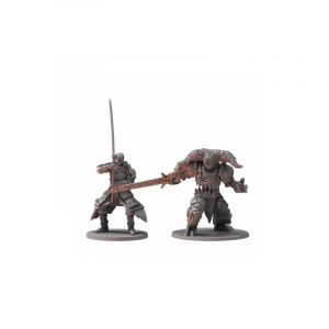 Steamforged Games Dark Souls The Role Playing Game: Sir Alonne & Smelter Demon Miniatures & Stat Cards. DND, RPG, D&D, Dungeons & Dragons. Compatible 5E