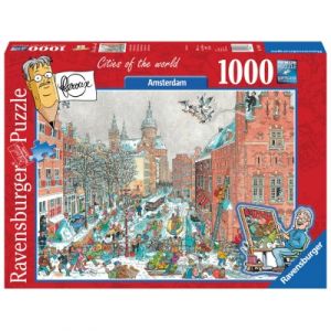 Ravensburger Amsterdam, Fleroux - Puzzle 1000 pièces (modèle 2)