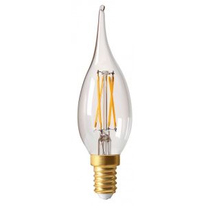 Image de Girard sudron Flamme grand siècle claire filament LED 4W E14 dimmable