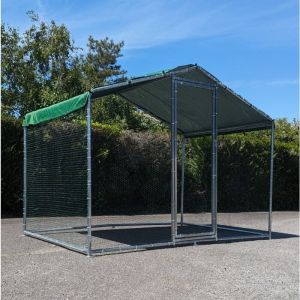 Poulailler direct Parc À Poules - 6m² Ø38mm 2x3x2,25m - Acier Galvanisé