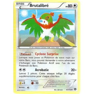 Asmodée Brutalibré - Carte Pokemon XY11 Offensive vapeur Peu commune