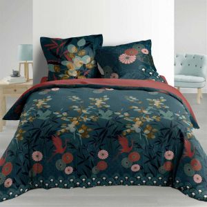 Image de Parure 3 p 260 x 240 cm percale imp 78 fils allover yuki