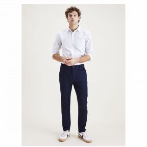 DOCKERS Pantalon chino skinny Original bleu marine en coton