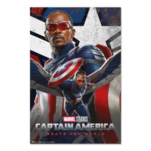 Grupo erik Captain America - Brave New World Maxi - Poster